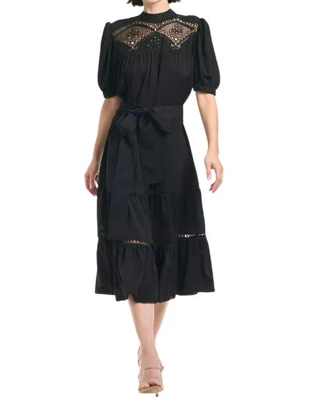 Annika Dress In Black