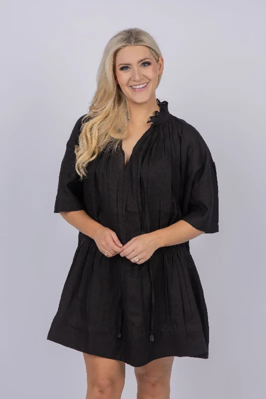 Brochu Walker St.Tropez Dress in Black Onyx