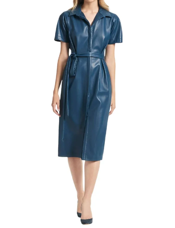 Petra Dress In Blue
