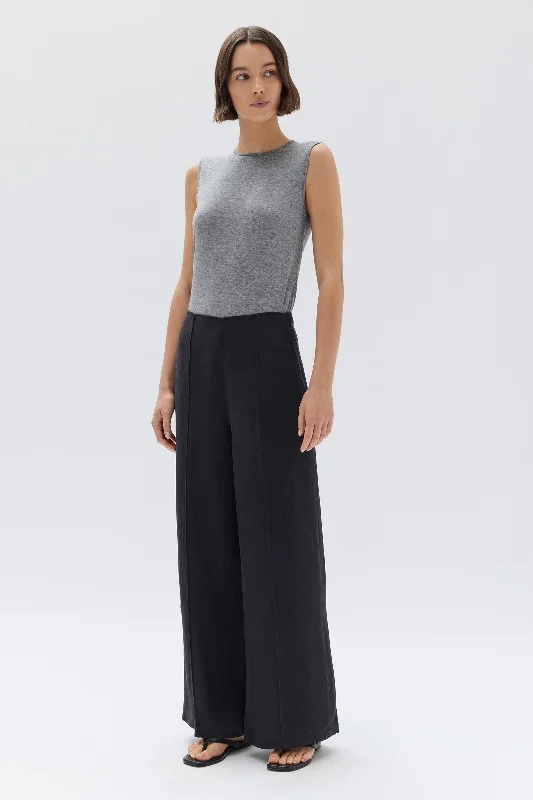 Brooke Silk Linen Trouser Trousers Ceremony Elegant