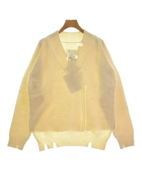 Maison Margiela Sweaters Chenille Brocade Lace