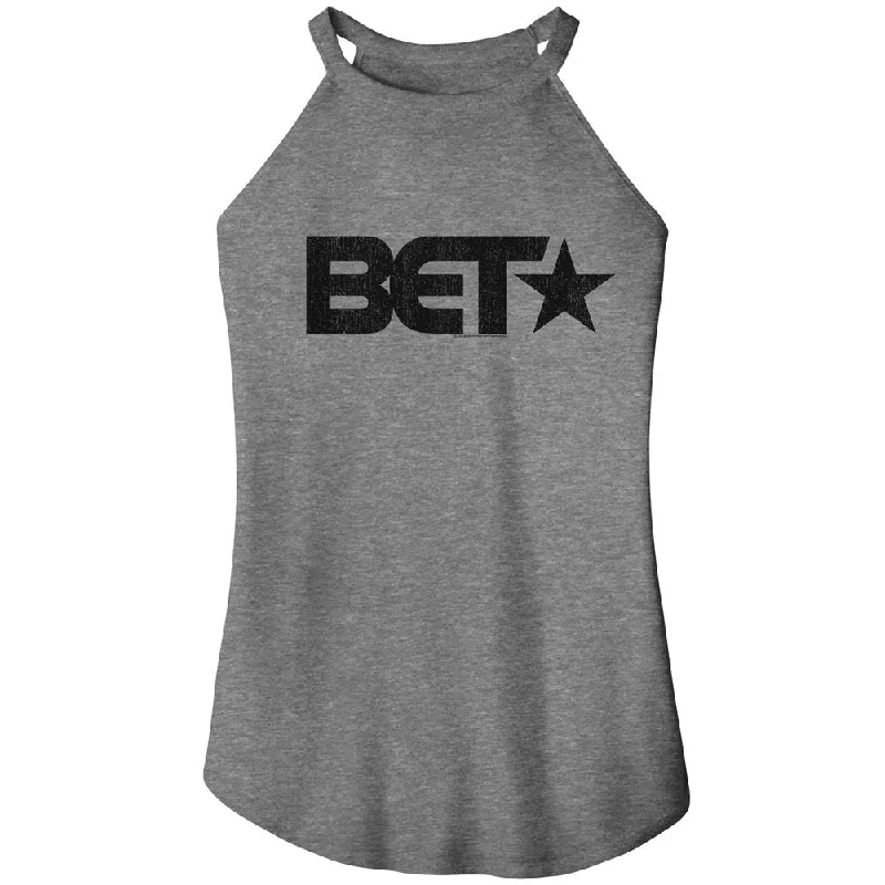 BET ROCKER TANK, Bet Logo 2 flirty tank top