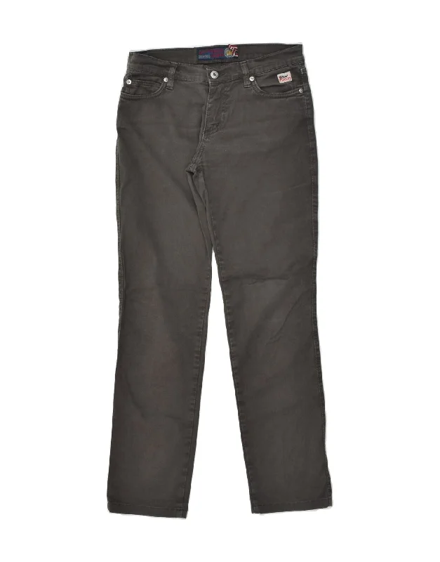 ROY ROGERS Womens Slim Casual Trousers IT 42 Medium W28 L29 Grey Cotton Trousers Leisure Comfortable ROY ROGERS Womens Slim Casual Trousers IT 42 Medium W28 L29 Grey Cotton Trousers Leisure Comfortable