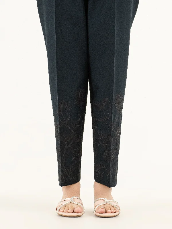 Embroidered Winter Cotton Trousers Trousers Travel Practical