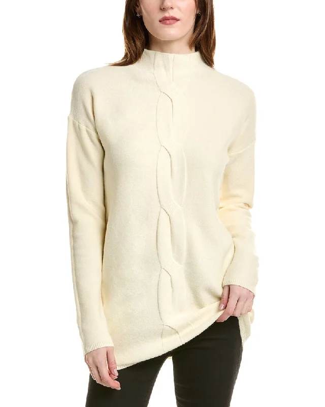Love Token Cable Sweater Polka Dot Checkered Tartan