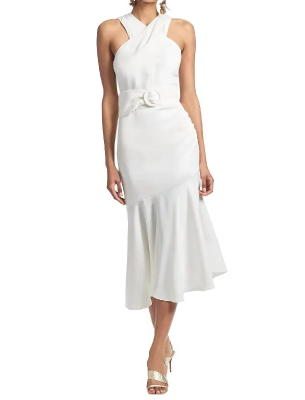Naomi Dress In Ivory