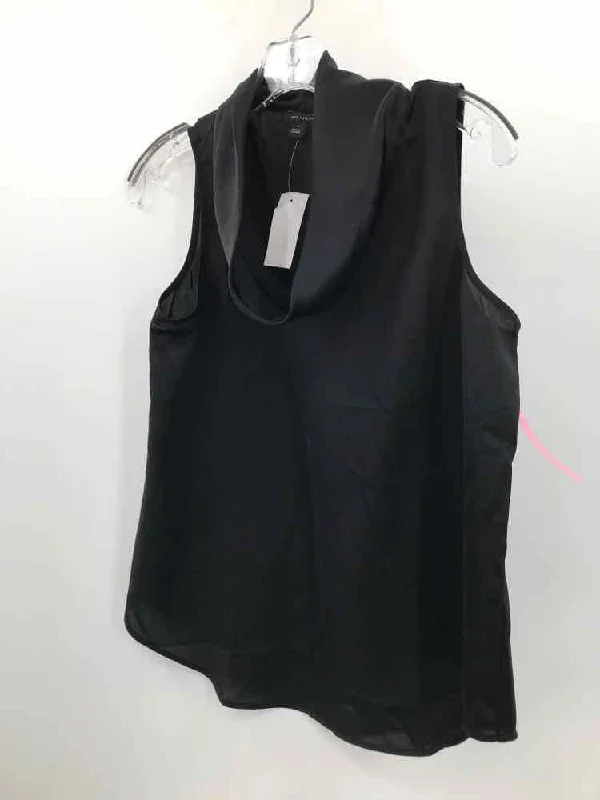 Pre-Owned Ann Taylor Black Size Small Tank Top lounge tank top