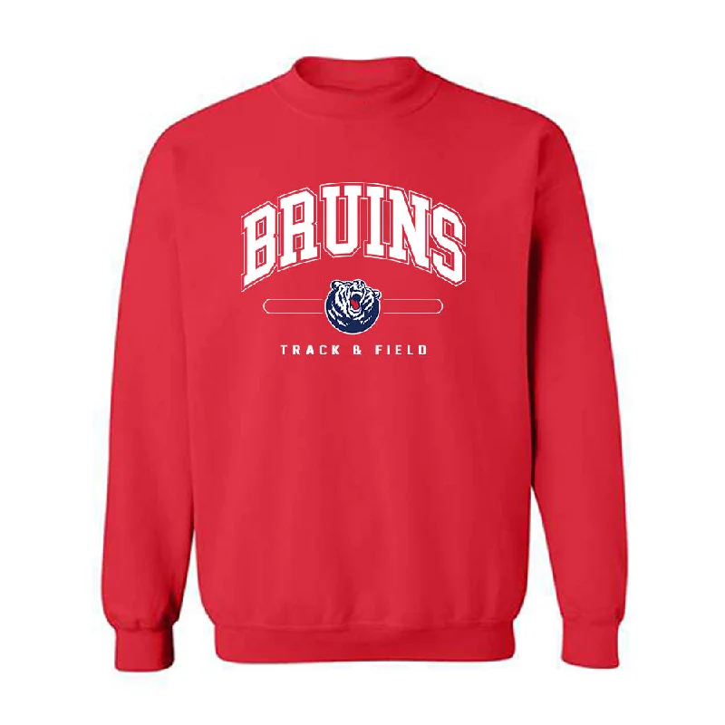 Belmont - NCAA Women's Track & Field : Kaitlyn Thorne - Classic Shersey Crewneck Sweatshirt Hoodie with V-Neck Classic Versatile