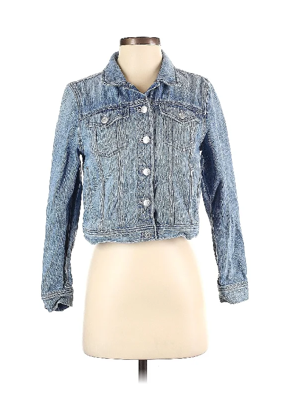 Denim Jacket Toggled Jacket Drawstring Jacket Belted Jacket