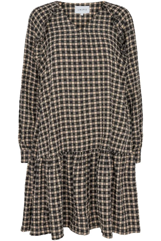 Dana Dress - Sort Sand-Ternet