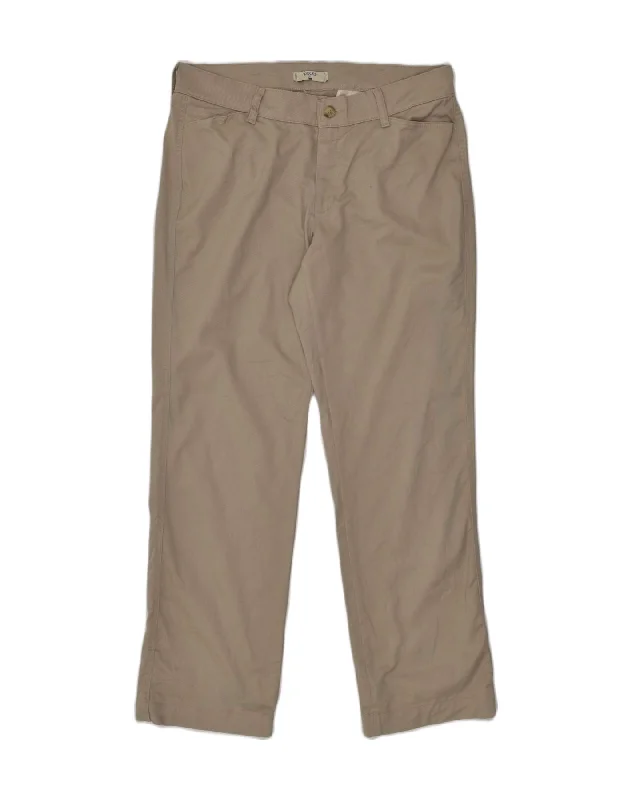 LEE Womens Straight Casual Trousers US 14 XL W34 L32 Beige Cotton Trousers Occasion Special LEE Womens Straight Casual Trousers US 14 XL W34 L32 Beige Cotton Trousers Occasion Special