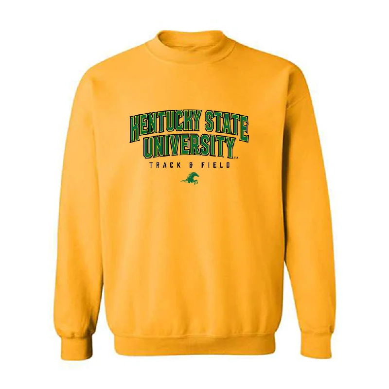 KYSU - NCAA Women's Track & Field : Anyia Martin - Classic Shersey Crewneck Sweatshirt Hoodie with Stripes Bold Sporty