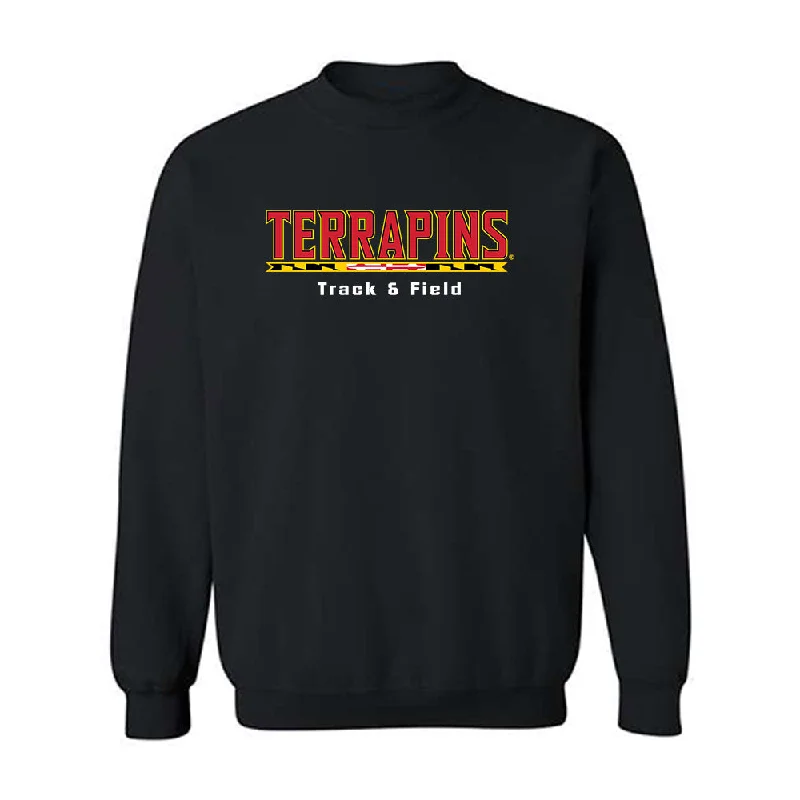 Maryland - NCAA Women's Track & Field : Victoria Teasley - Classic Shersey Crewneck Sweatshirt Hoodie with Print Artistic Unique