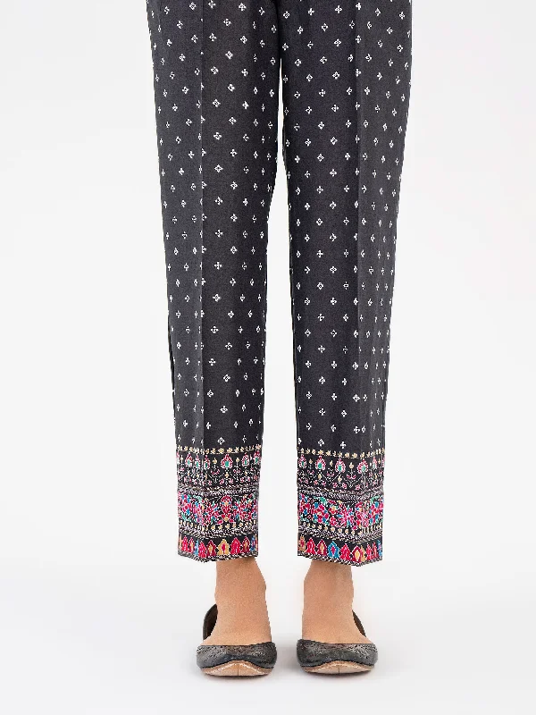 Paste Print Cambric Trouser(Pret) Trousers Travel Practical