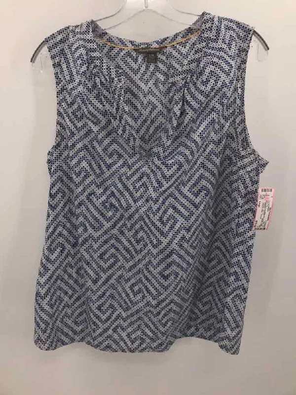 Pre-Owned Tommy Bahama Blue Size Large Tank Top loose fit tank