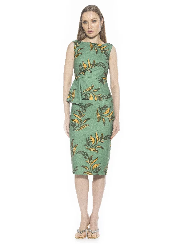 GREEN FLORAL