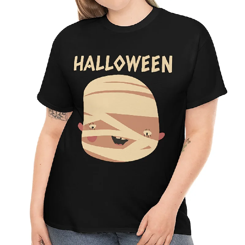 Cute Mummy Halloween Shirts for Women Plus Size 1X 2X 3X 4X 5X Cute Plus Size Halloween Costumes for Women Beaded Sequined Faux Fur Cute Mummy Halloween Shirts for Women Plus Size 1X 2X 3X 4X 5X Cute Plus Size Halloween Costumes for Women Beaded Sequined Faux Fur