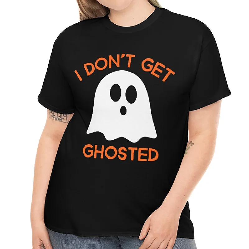 Funny Ghost Halloween Shirts Women Plus Size I Don't Get Ghosted Plus Size Halloween Costumes for Women Houndstooth Herringbone Solid Funny Ghost Halloween Shirts Women Plus Size I Don't Get Ghosted Plus Size Halloween Costumes for Women Houndstooth Herringbone Solid