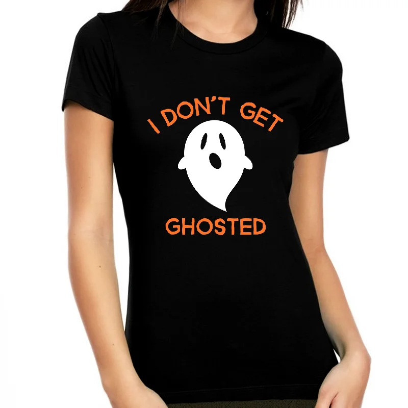 Funny Ghost Shirt Womens Halloween Shirts Funny Halloween Shirts for Women Halloween Gift for Her Wool Fabric Cashmere Fabric Tweed Fabric