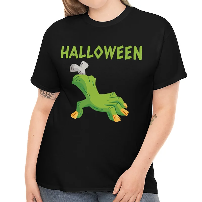 Green Hand Halloween Tshirts Women Plus Size 1X 2X 3X 4X 5X Funny Hand Plus Size Halloween Costumes for Women Iron Safe Non-Iron Wrinkle Free Green Hand Halloween Tshirts Women Plus Size 1X 2X 3X 4X 5X Funny Hand Plus Size Halloween Costumes for Women Iron Safe Non-Iron Wrinkle Free