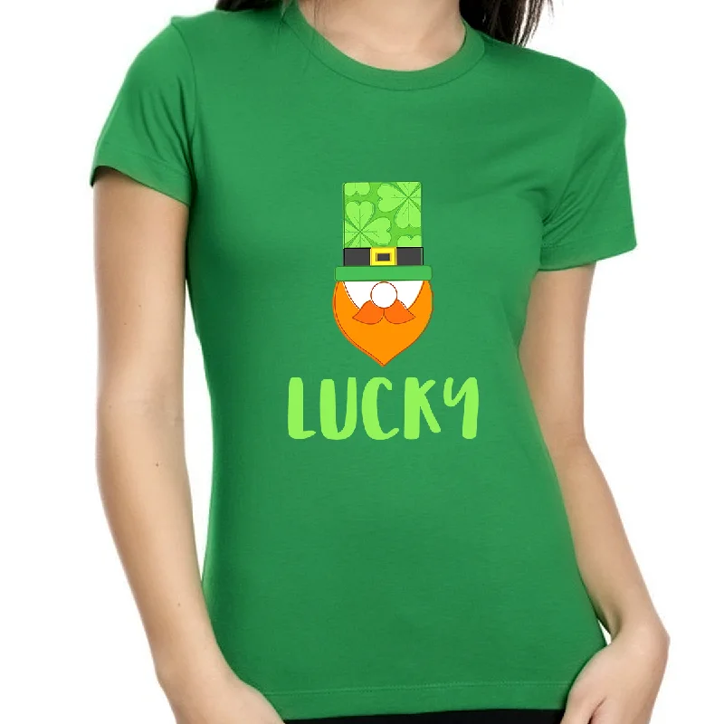Irish Shirts for Women St Pattys Day Shirt St Patricks Day Shirt Shamrock Shirts for Women Irish Shirt Polka Dot Checkered Tartan