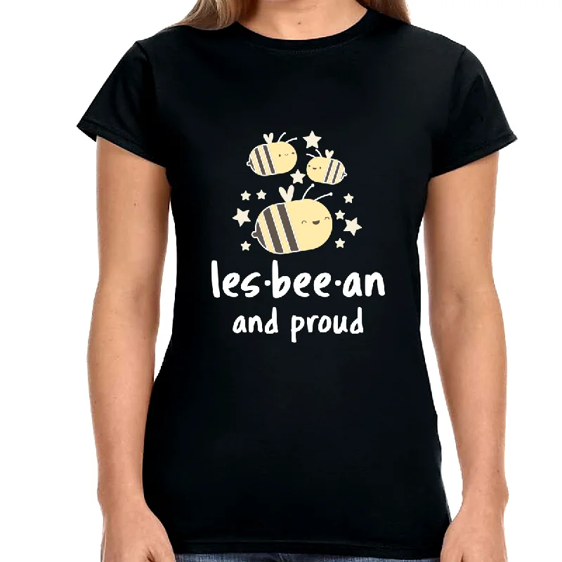 Lesbeean and Proud Bee Lesbian T-Shirt LGBTQ Gay Pride Womens T Shirts Plaid T-Shirt Polka Dot Checkered Lesbeean and Proud Bee Lesbian T-Shirt LGBTQ Gay Pride Womens T Shirts Plaid T-Shirt Polka Dot Checkered