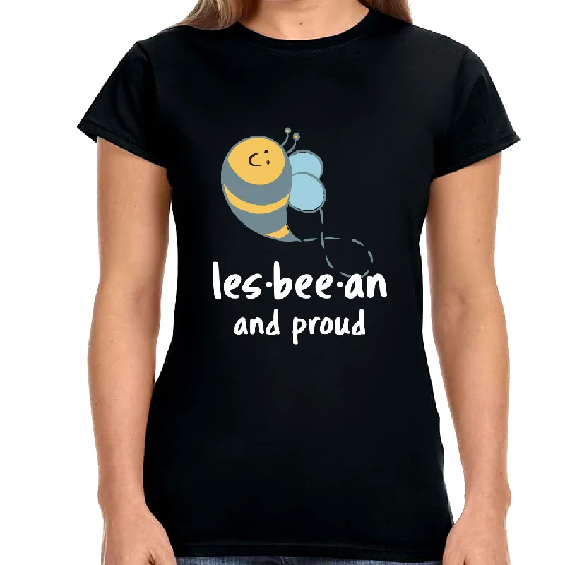 Lesbeean and Proud Bee Lesbian TShirt Womens Gay Pride LGBT Womens Shirts Casual Formal Business Lesbeean and Proud Bee Lesbian TShirt Womens Gay Pride LGBT Womens Shirts Casual Formal Business