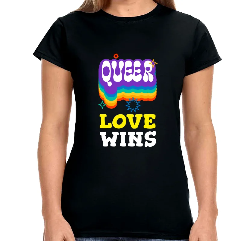 Love Wins Lesbian Gay Bisexual Transgender LGBT Pride Womens Shirts Zippered Front Buttoned Front Snap Front Love Wins Lesbian Gay Bisexual Transgender LGBT Pride Womens Shirts Zippered Front Buttoned Front Snap Front