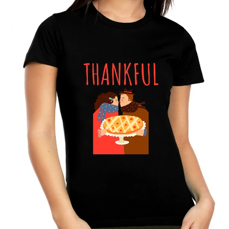 Plus Size Thanksgiving Shirts for Women Thankful Shirts for Women Cute Fall Shirts Womens Thanksgiving Shirt Jersey Fabric Tulle Fabric Batik Fabric