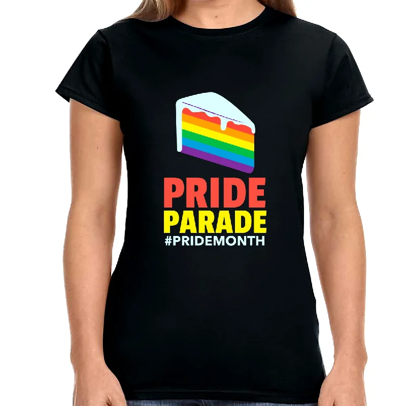 Pride Parade LGBTQ Pride Shirt Rainbow Graphic Tees Gay Women Tops Fashionable Trendy Casual