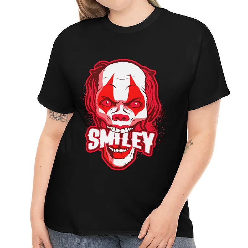 Smiley Skull Shirt Halloween Shirt Women Plus Size Clown Shirt Plus Size Halloween Costumes for Women Welt Pockets Slit Pockets Flap Pockets Smiley Skull Shirt Halloween Shirt Women Plus Size Clown Shirt Plus Size Halloween Costumes for Women Welt Pockets Slit Pockets Flap Pockets
