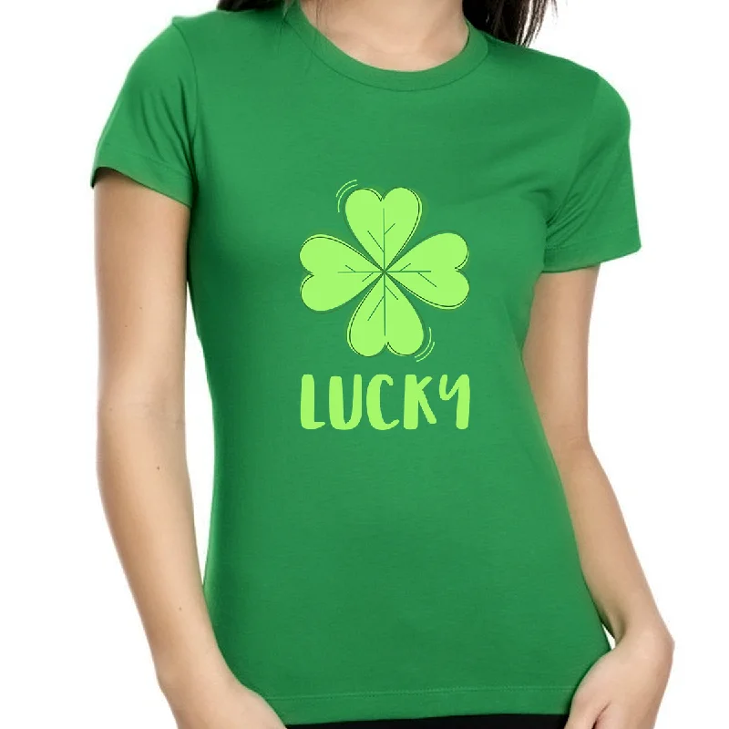 St Patricks Day Outfit for Women Irish Shirt St Patricks Day Shirt St Pattys Day Shirts for Women Collared Crew Neck Turtle Neck
