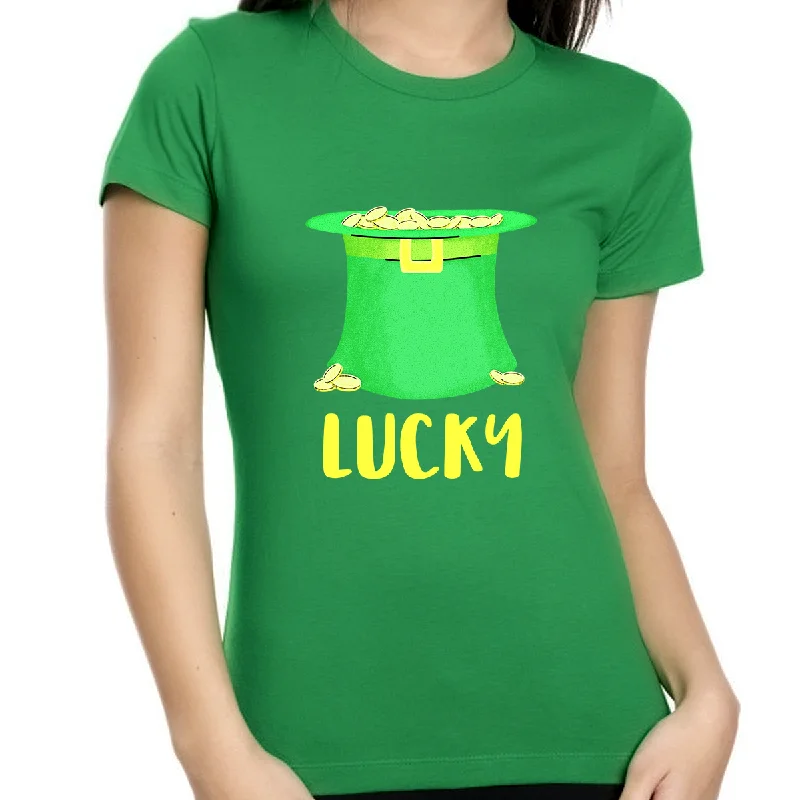 St Pattys Day Shirts for Women Saint Patricks Day Shirt Irish Shirt Shamrock Shirts for Women Irish Shirt Lace Blend Ribbed Blend Corduroy Blend