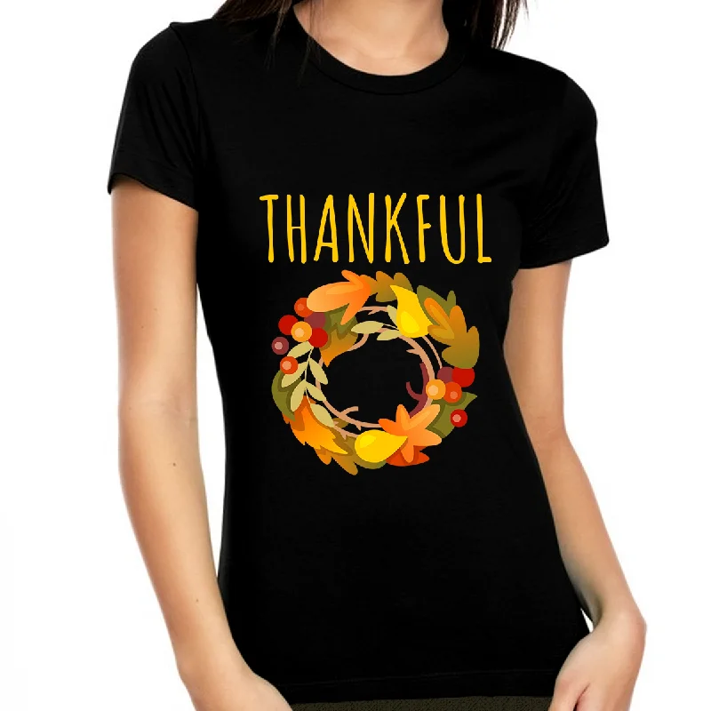 Thanksgiving Shirts for Women Cute Fall Clothes for Women Fall Tops for Women Thankful Shirts for Women Casual Formal Business