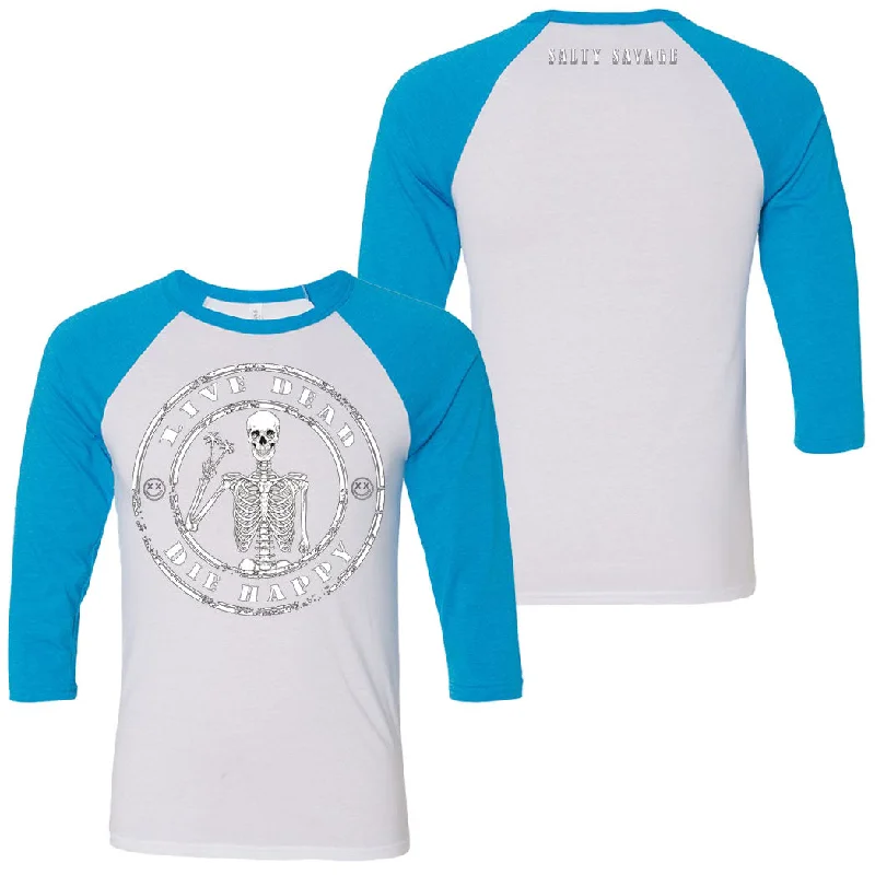White/Cyan Blue