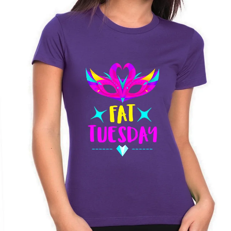 Womens Mardi Gras Outfit Fat Tuesday Mardi Gras Shirts for Women New Orleans Mardi Gras Outfit for Women Lace Blend Ribbed Blend Corduroy Blend