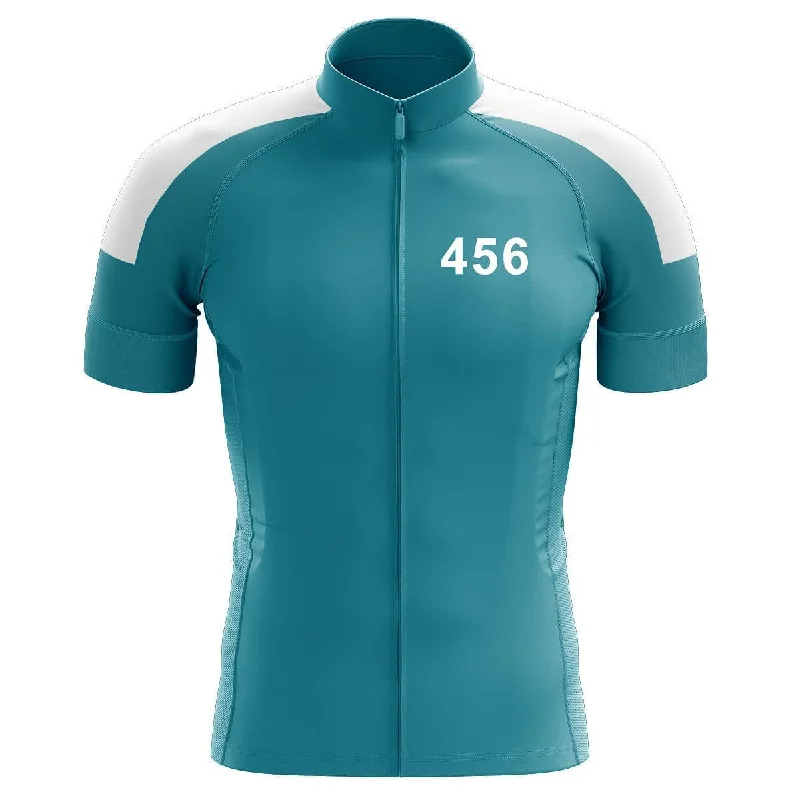 Squid Character #456 Cycling Jersey (Blue) Classic Jersey Tee