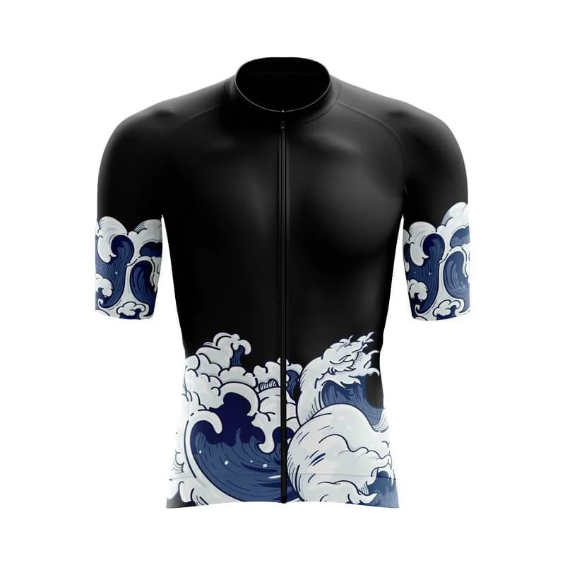 Elemental Water (Black) Aero Jerseys Jet Black Jersey Tee