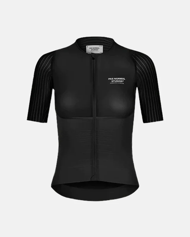 Women's Mechanism Pro Jersey - Black Short Sleeve Jersey Top