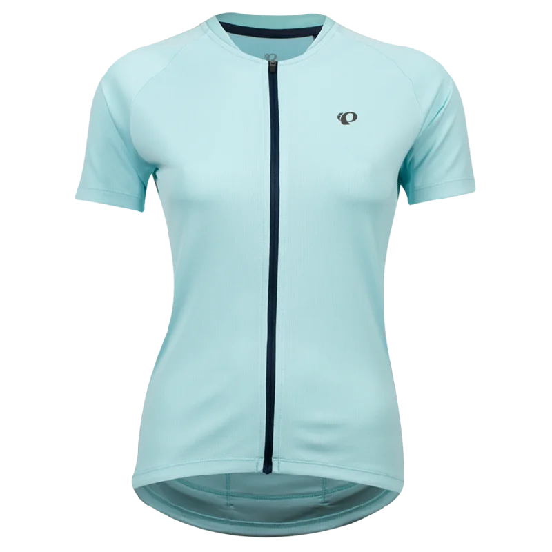 PEARL IZUMI Sugar Jersey - Women's - Air / Navy - Large - Closeout Recycled Jersey Tee