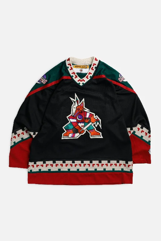 Vintage Phoenix Coyotes NHL Jersey - XL High Neck Jersey Shirt