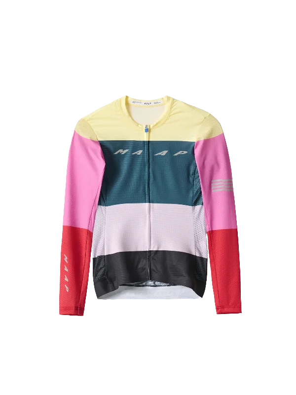 Women's Level Pro Air LS Jersey 2.0 Patterned Jersey Tee