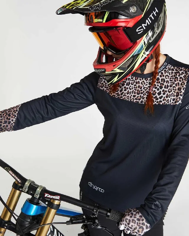 Womens Gravity Jersey | Leopard Luxury Jersey Tee