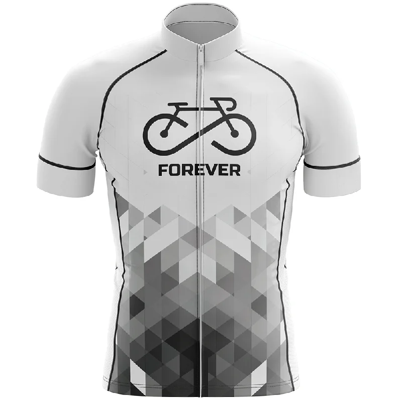 Forever V2 Short Sleeve Cycling Jersey Burgundy Jersey Tee