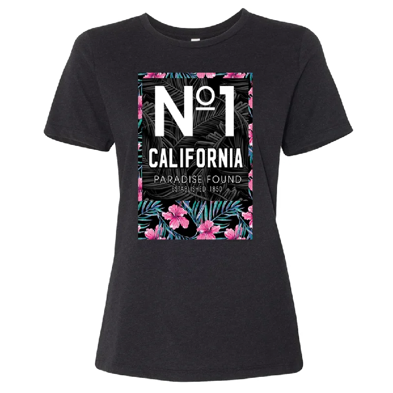 No 1 California Paradise Found Women's Relaxed Jersey Tee Vintage Jersey Tee