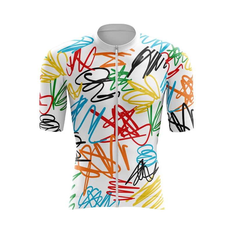 Scribbles Aero (V3) Jerseys Boat Neck Jersey Shirt